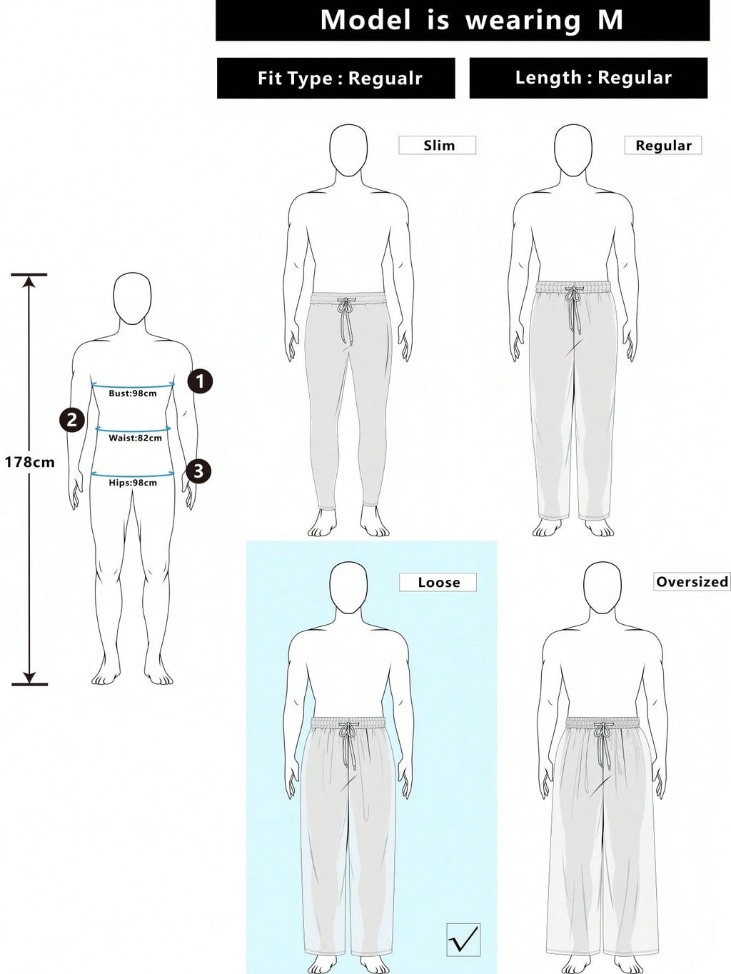 PAVTROS Men'S Wide Leg Printed Drawstring Waist Street Pants, Fall